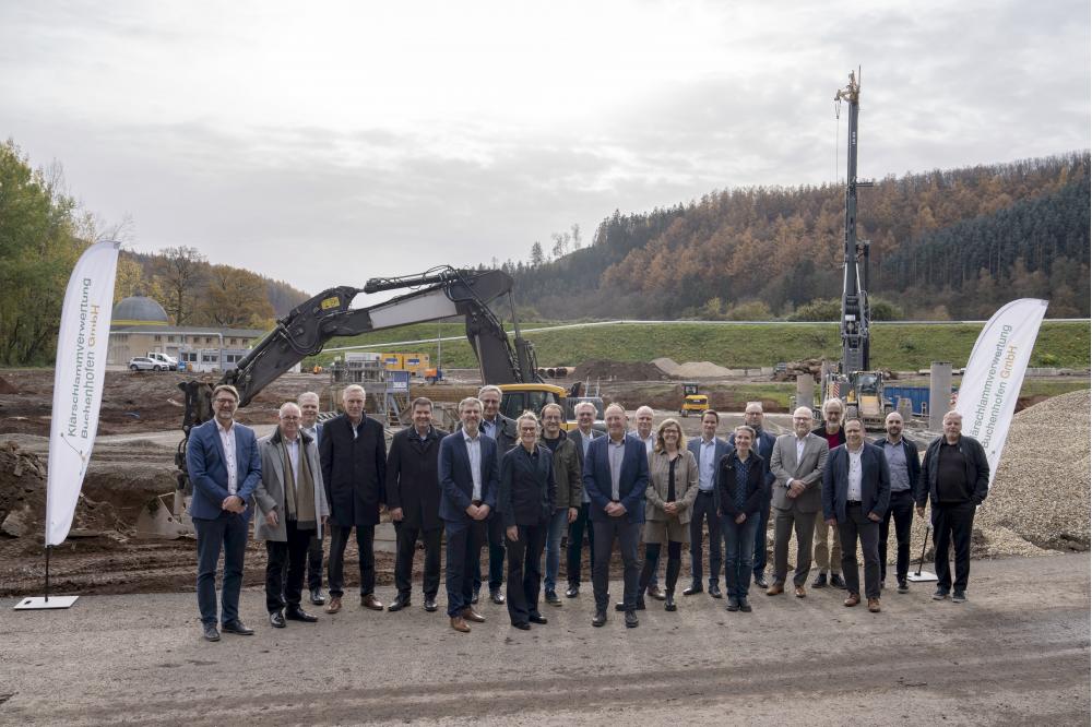 Start der Arbeiten für neue Klärschlammverbrennungsanlage